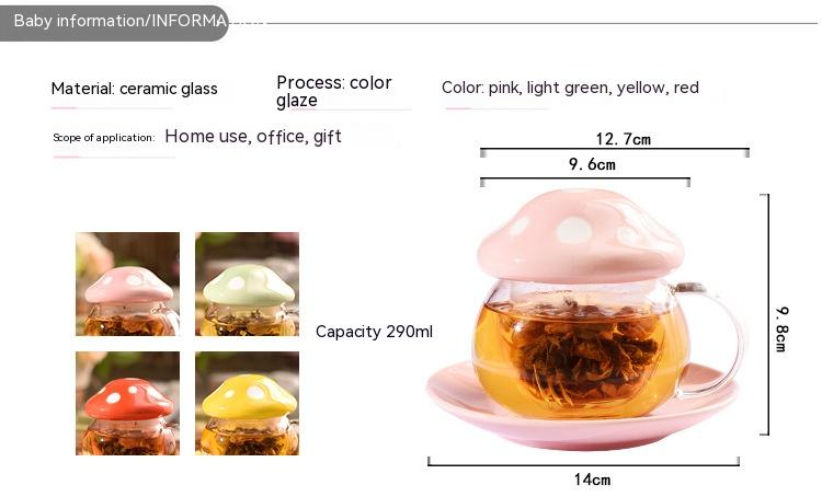 Infuseur séparateur verre – thé en infusion