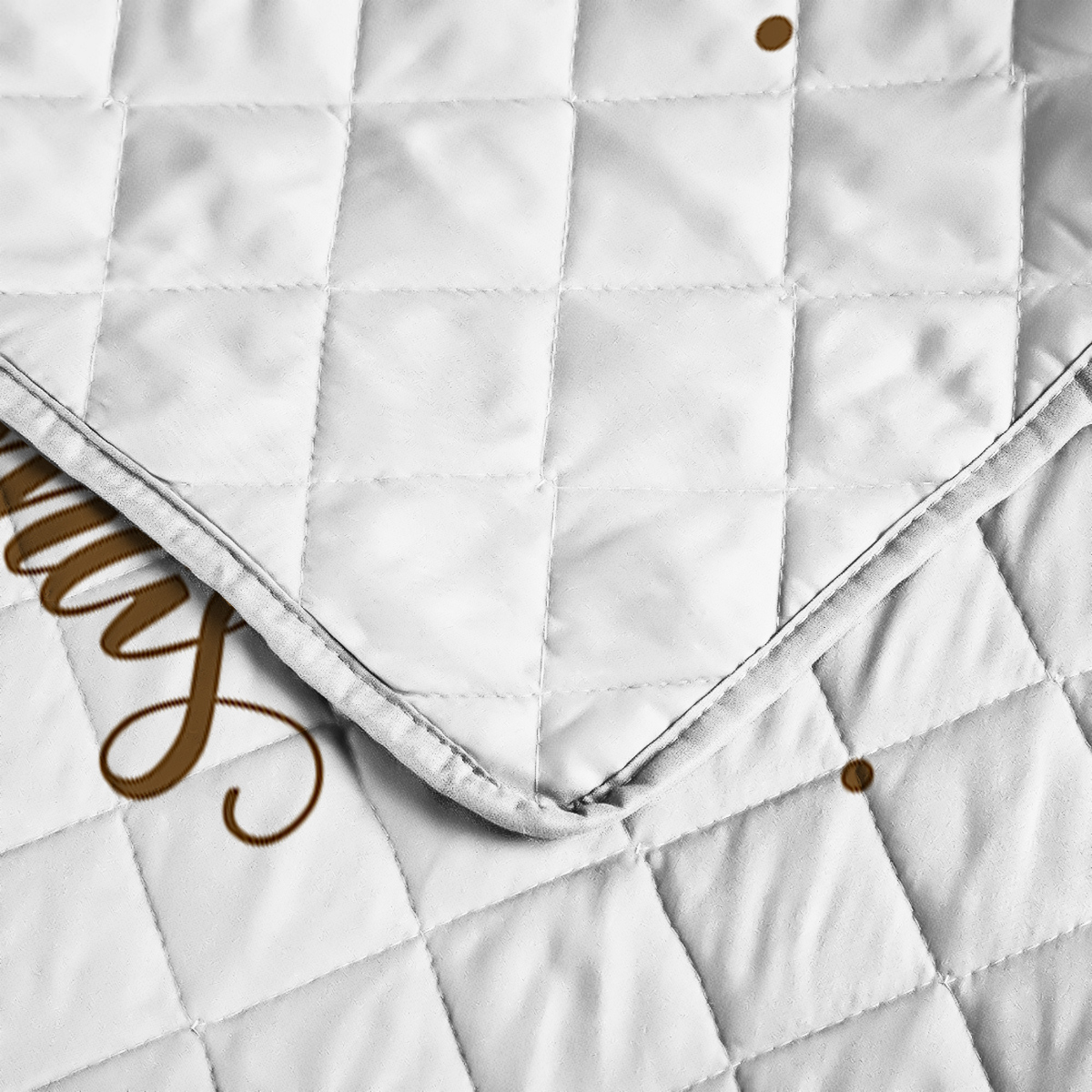 Deer Antler Pattern Christmas Quilt Set Microfiber Soft Lightweight Christmas Bedding Set, 1 Quilt With 2 Pillowcases