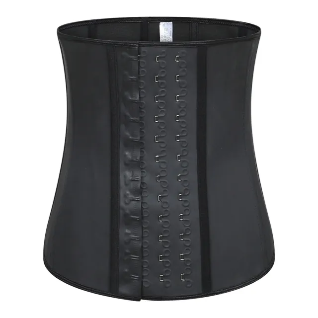 Women's Simple Matte Pressed Rubber Corset Black - Shop at LoveMi