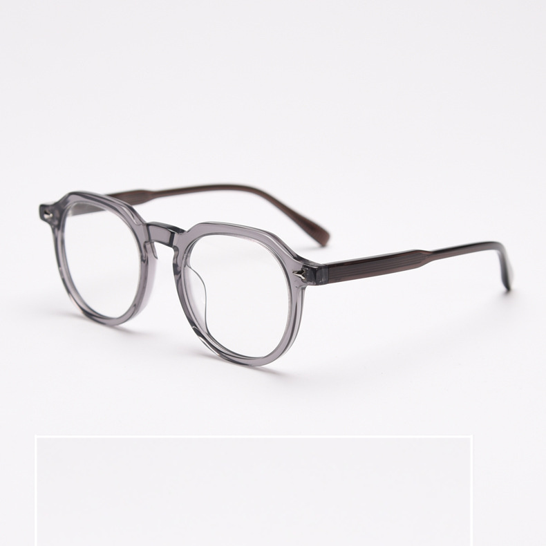 Title 6, Retro Handmade Plate Myopic Frames For Men And ...