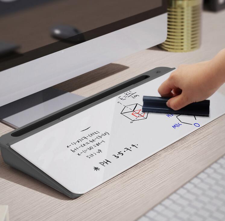 Desktop Keyboard Mini Writing Board Tempered - Image 2