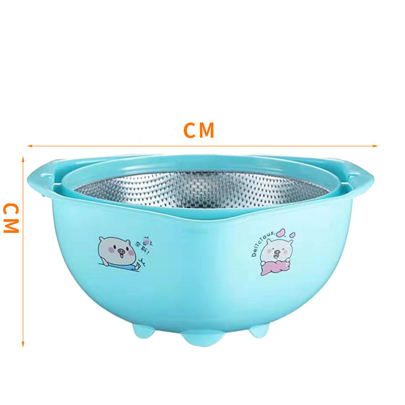 Title 5, Double stainless steel drain basket