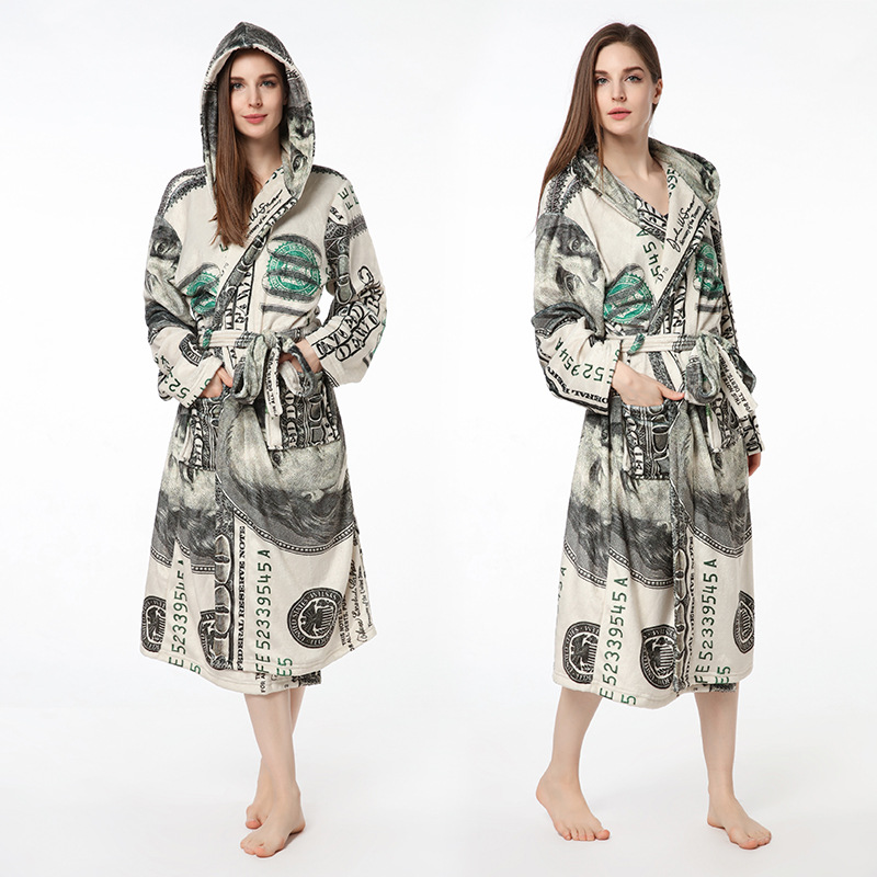 Title 8, Home Furnishing Warm Nightgown Flannel Personal...