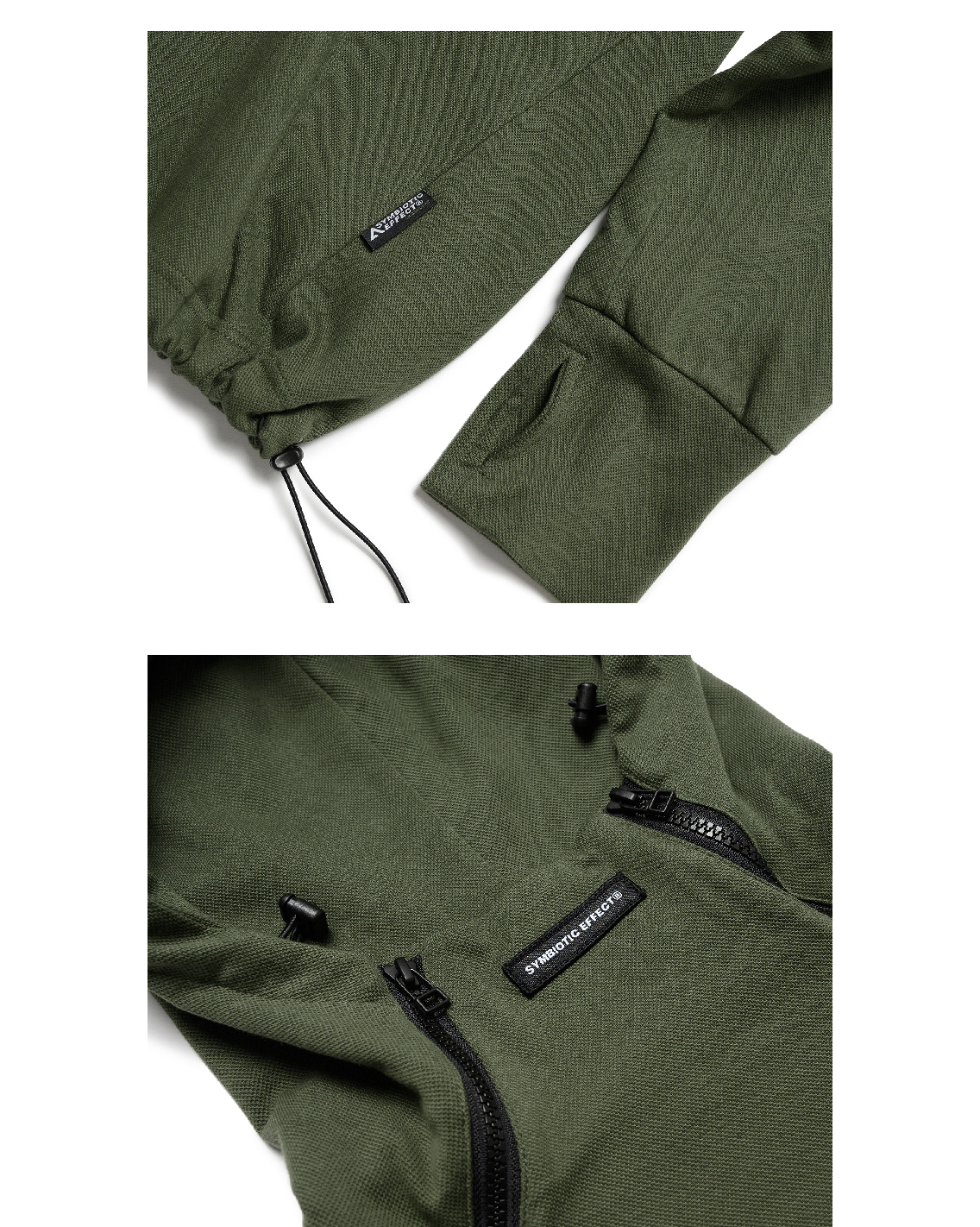 Title 9, Gestricktes Pullover-Sweatshirt mit doppeltem R...