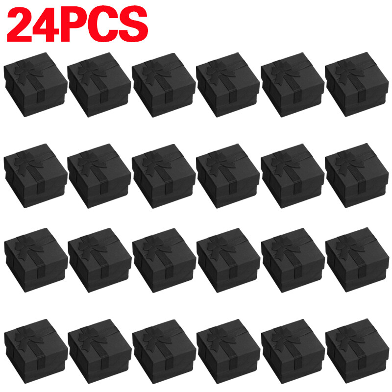 24x necklace bag ring wholesale earring pack box jewellery