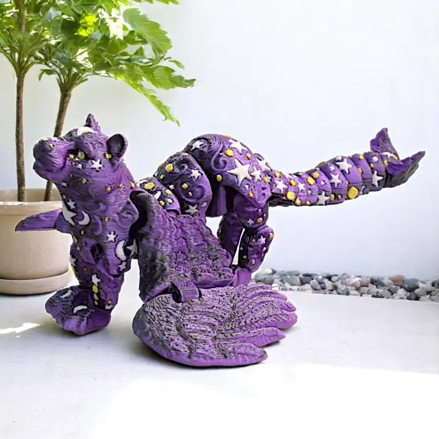 Cosmic Dragon Space Style Exquisite Texture Science Fiction Creative Decorative Ornaments 1Pc - Shop at LoveMi