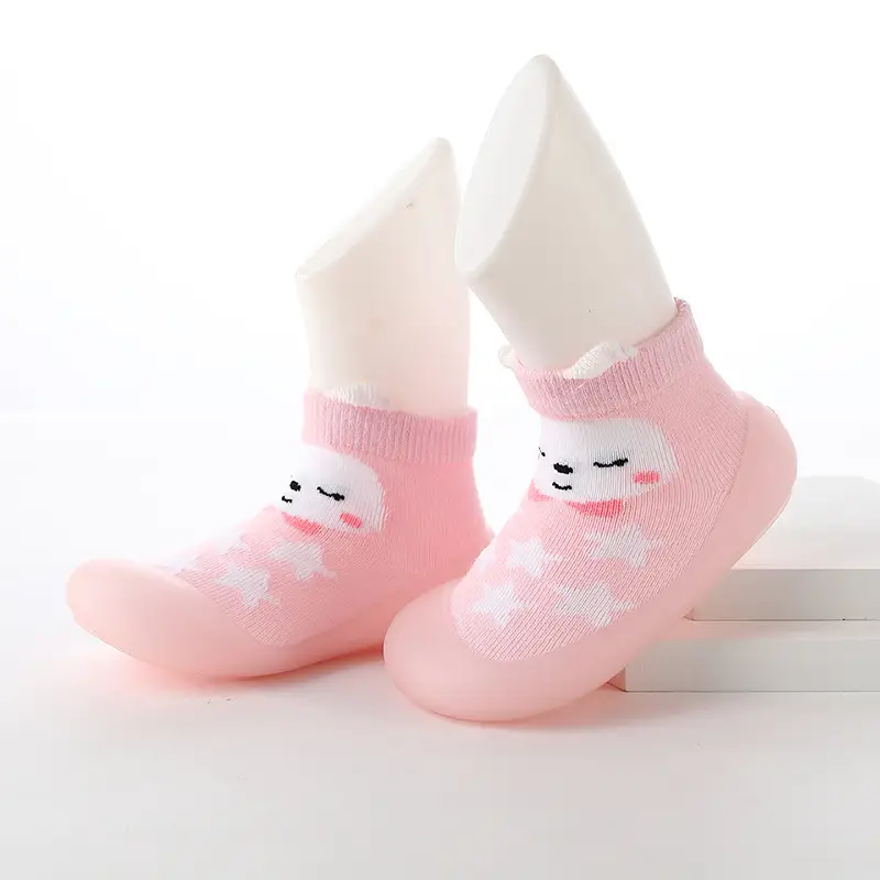 Slip-sol Soft-soled Indoor Children's Floor Shoes And Socks
