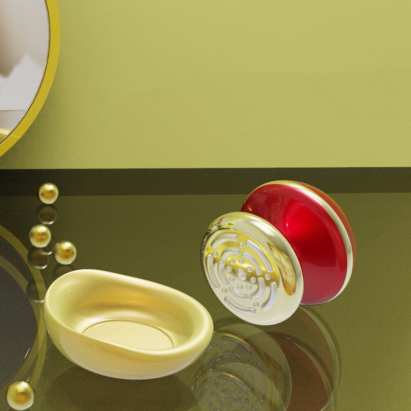 Small Mushroom Magnetic Force Into The Face Of The Instrumen