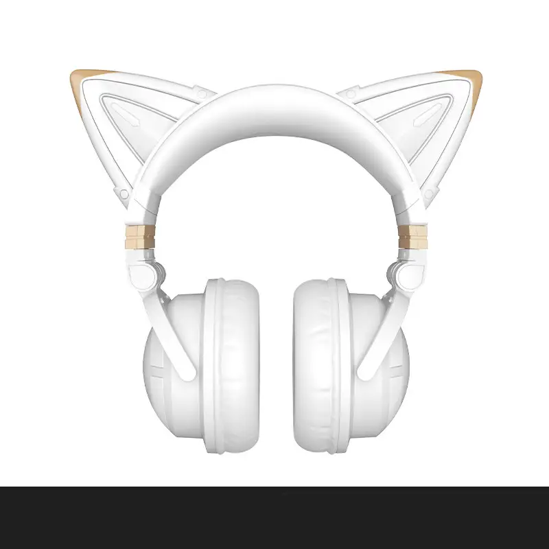 Cute Girl Game Gaming White Wireless Headset Gift