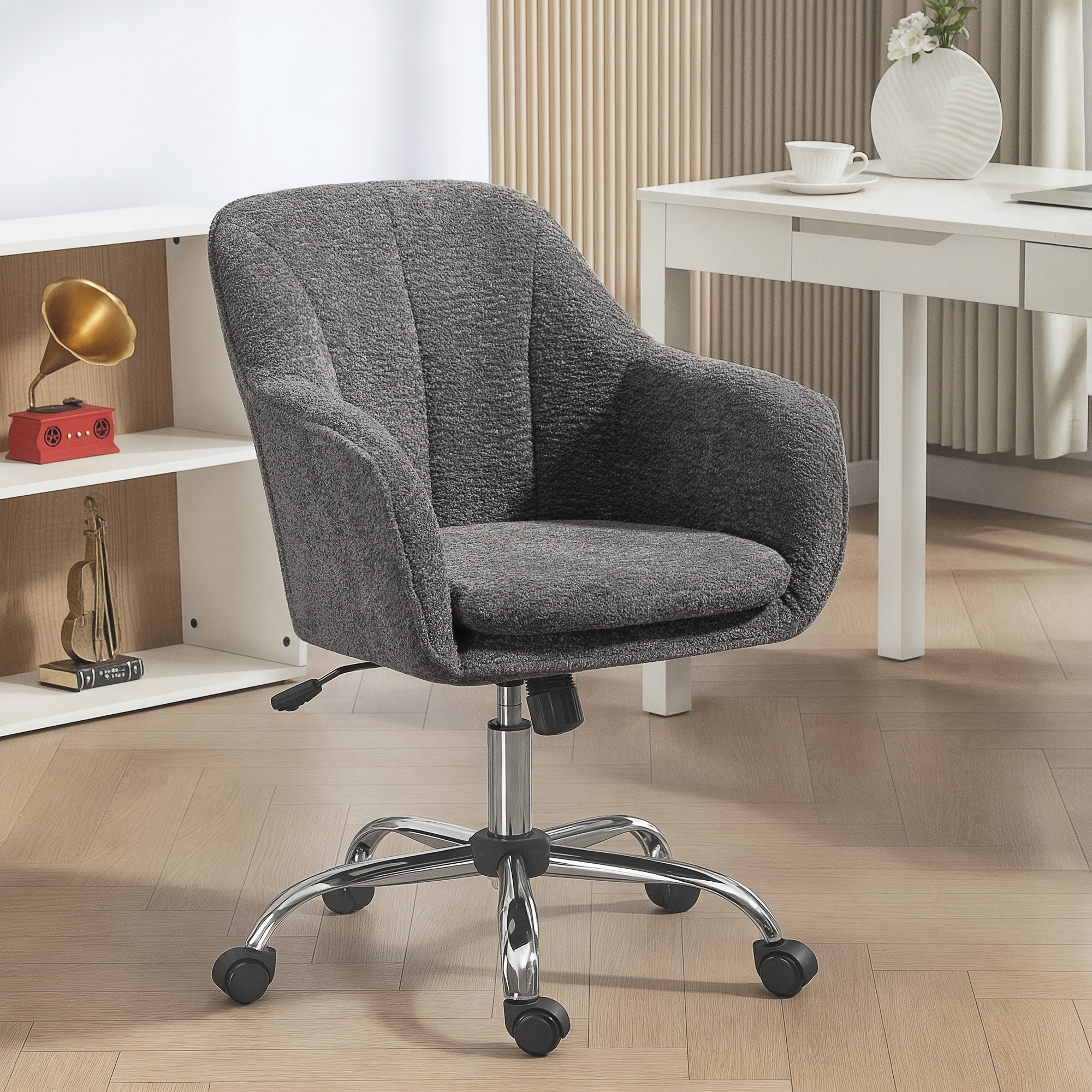 Snow Flannel Office Chair — image 2