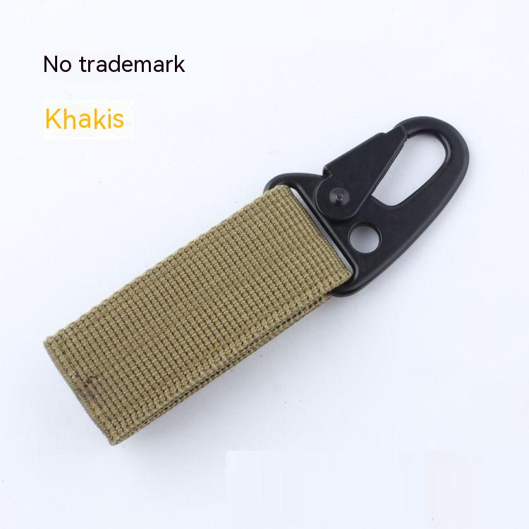 Olecranon Keychain Pendant Outdoor Tactics Nylon Ribbon Khaki - Shop at LoveMi