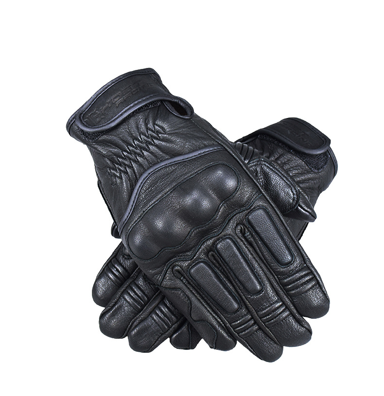 Motorcycle Four Seasons Motorcycle Retro Breathable Anti-fall Gloves