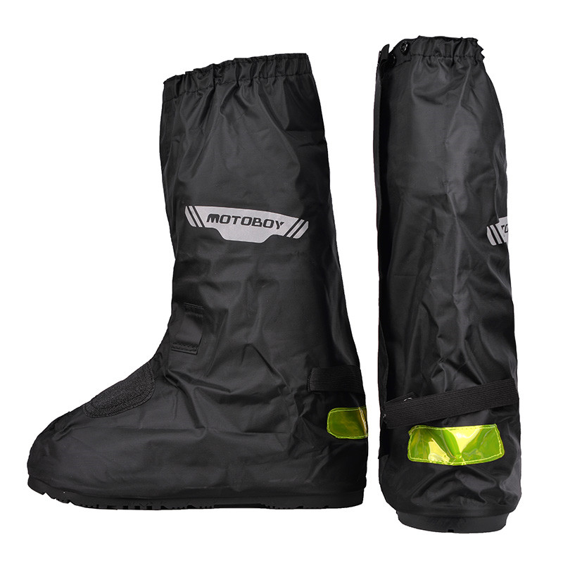 Reflective High Tube Motorcycle Rainproof Shoe Cover Waterproof - Image 5
