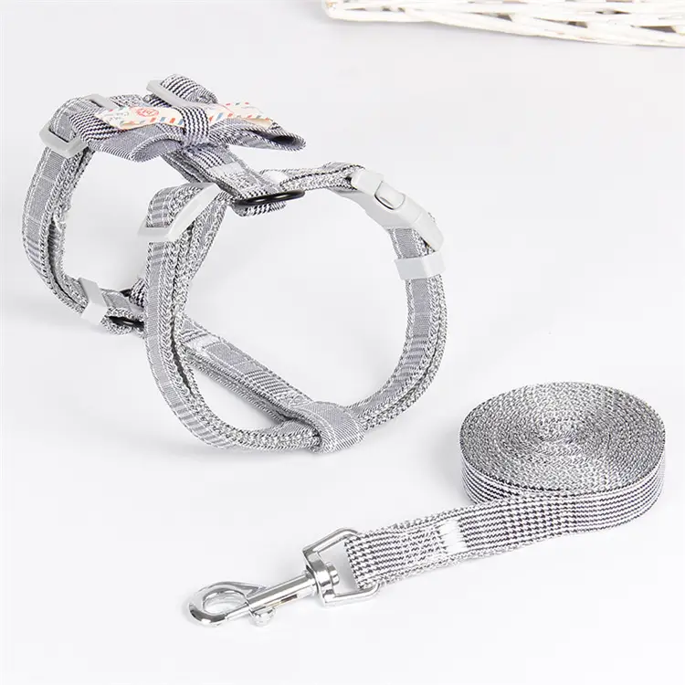 Pet Traction Rope Fashion Lattice Collocation