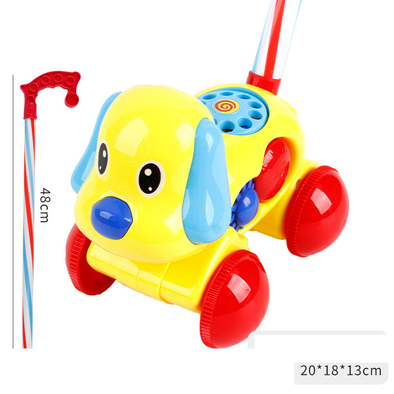 Push puppy cart yellow