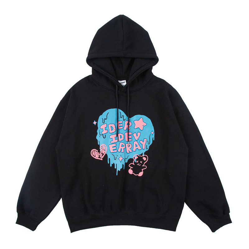 Hip-hop Street Portrait Print Top