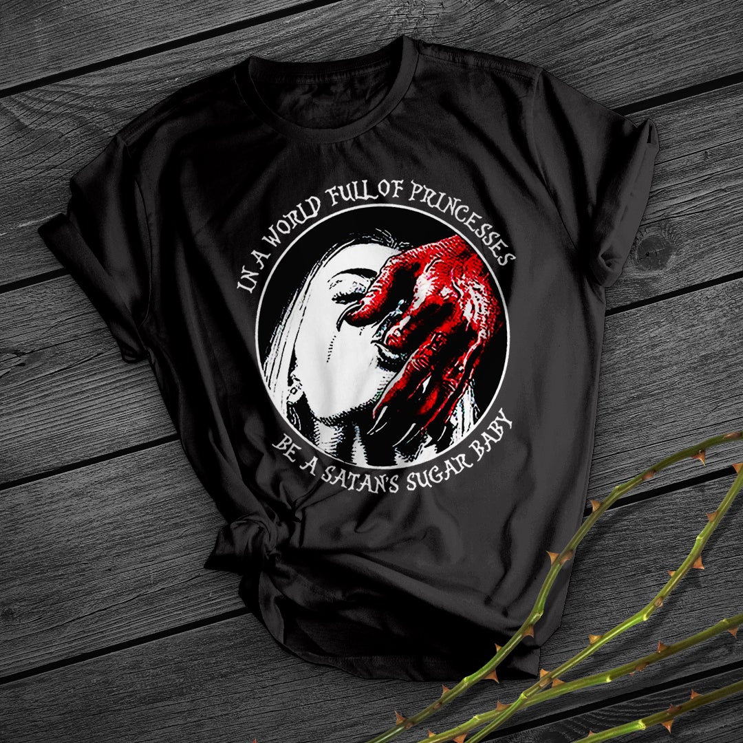 Simple And Creative Printing Short Sleeve