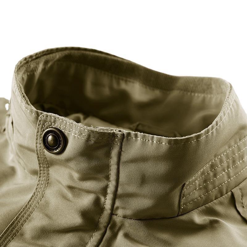 Stand Collar Jacket Men's Trendy Loose Fashion