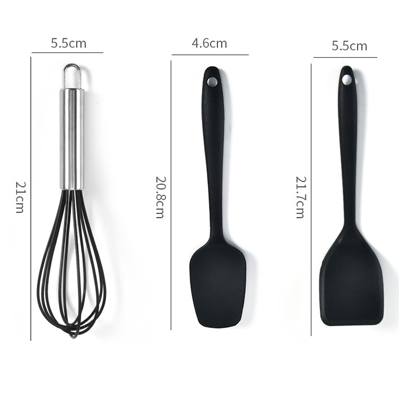 Title 2, Six-Piece Silicone Mini Cooking And Baking Uten...