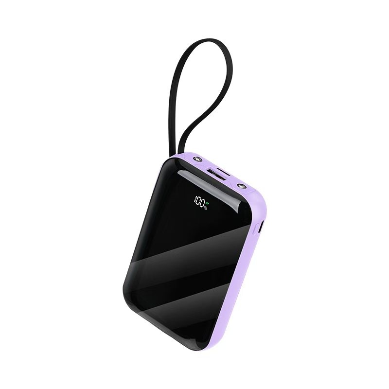 Portable Power Bank With Fast & Wireless Charging - High Capacity Battery Pack For IPhone, Android & AirPods, Travel-Friendly Emergency Charger With Safety Protection