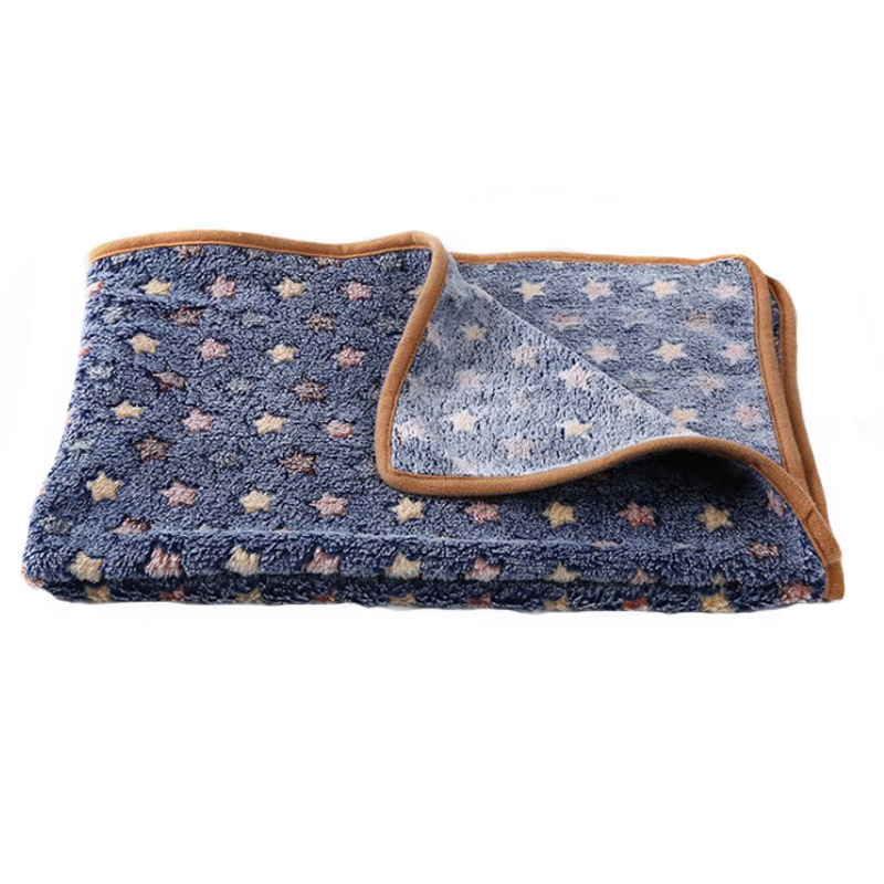 Navy blue star blanket