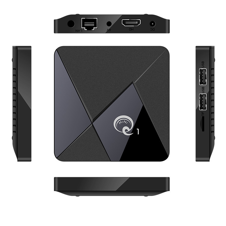 Box TV Android 7.1 quad-core — Lecteur multimédia 4K HDMI 2