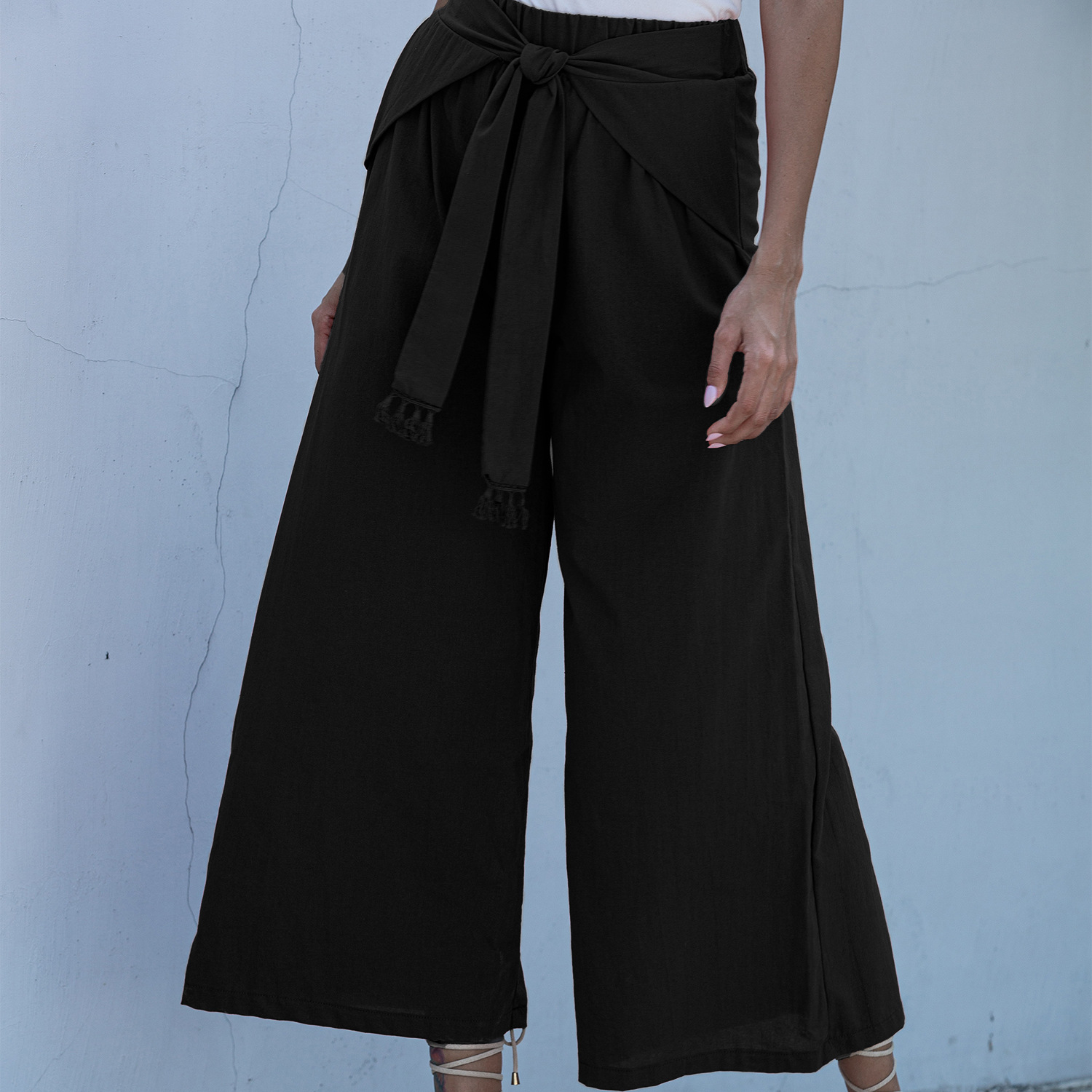 Title 4, Wide leg casual loose trousers