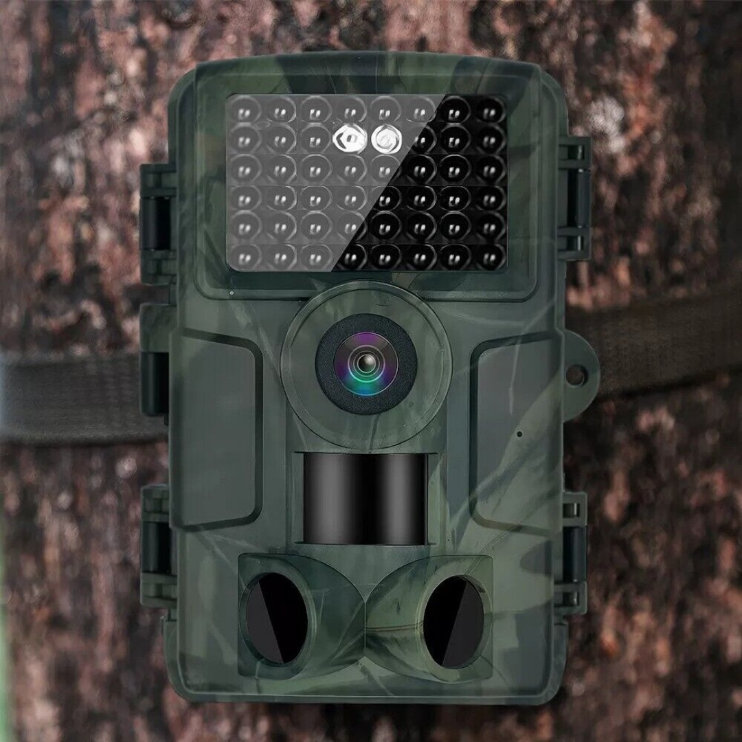 64GB 60MP Wildlife WIFI APP Trail Camera 4K Night Vision Outdoor Hunting Camera