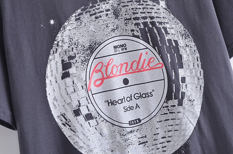 Women's Round Neck Loose Letter Circle Print Short Sleeves