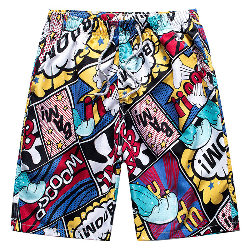 Title 10, Quick Dry Printing Beach Shorts for Men and Wom...