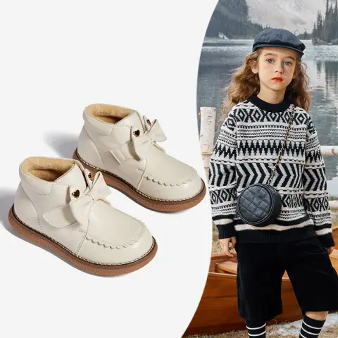Children's Winter Short Girls Soft-soled Shoes
