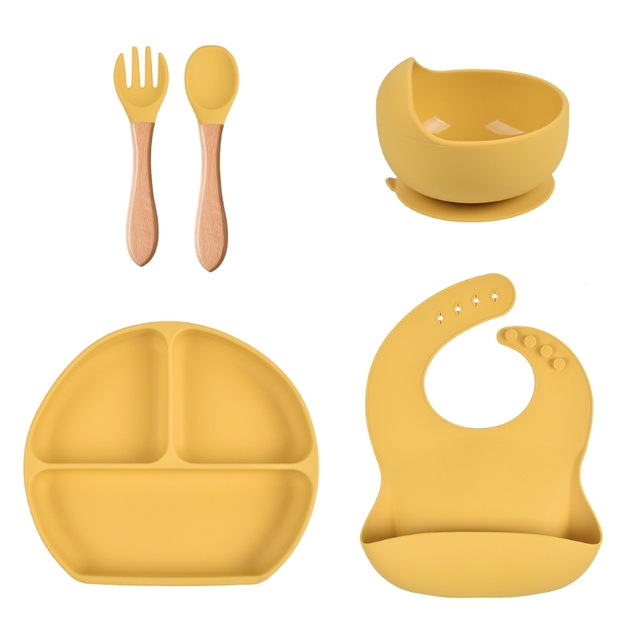 Title 2, Ensemble repas enfant en silicone anti-explosio...