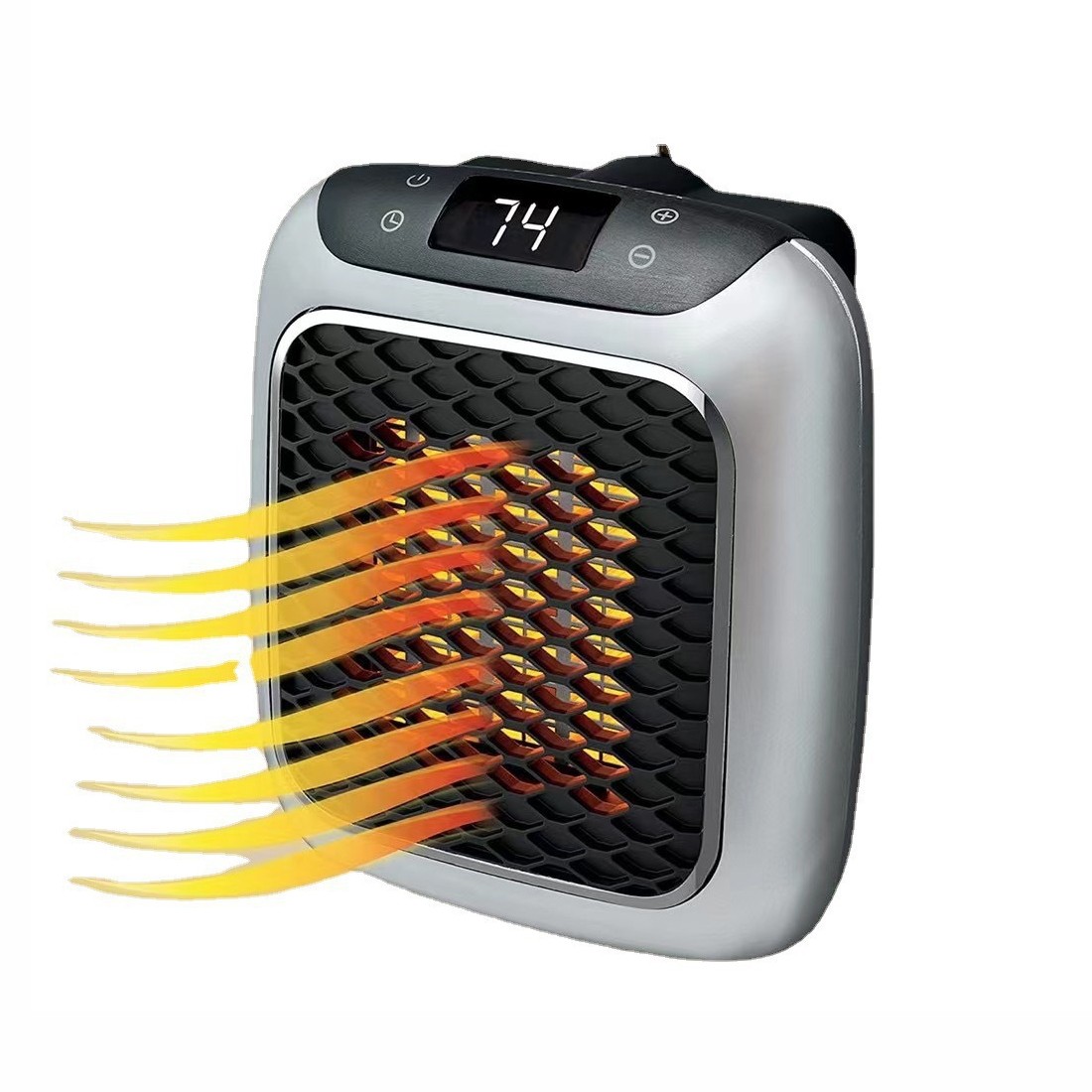 800W Electric Space Heater Low Energy Ceramic Fast Heating Fan Portable — image 9