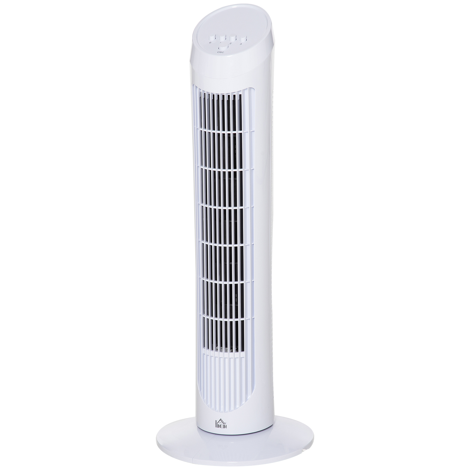 Tower Fan For Bedroom Cooling, 30 Inch Electric 70 Oscillating Fan With 3 Speed Settings, Standing Floor Fan For Home Office Indoor, White This Product Is Prohibited From Sale On Amazon.