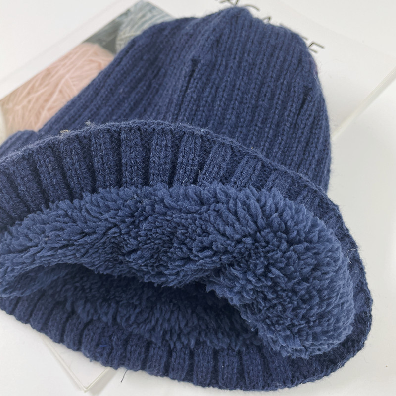 Multi-piece Knitted Scarf Hat And Gloves Three-piece Set