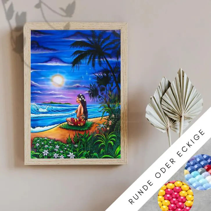 Hawaiian Beach Diamond Painting