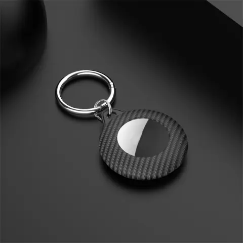 Suitable for Anti-lost Device Pp Carbon Fiber Pattern Keychain