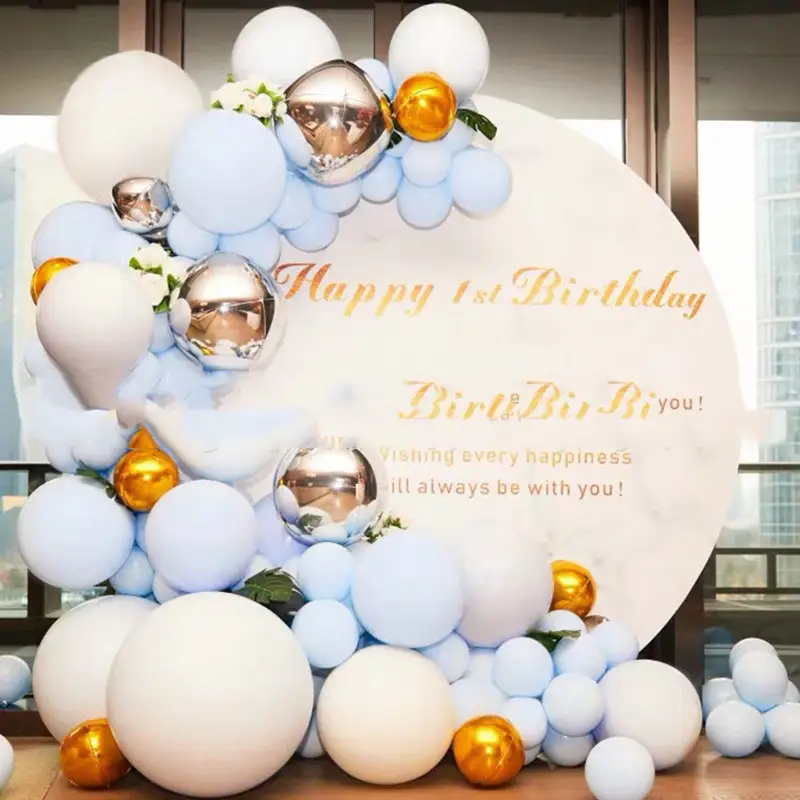 Maca  Rose Gold Latex Balloon Cover