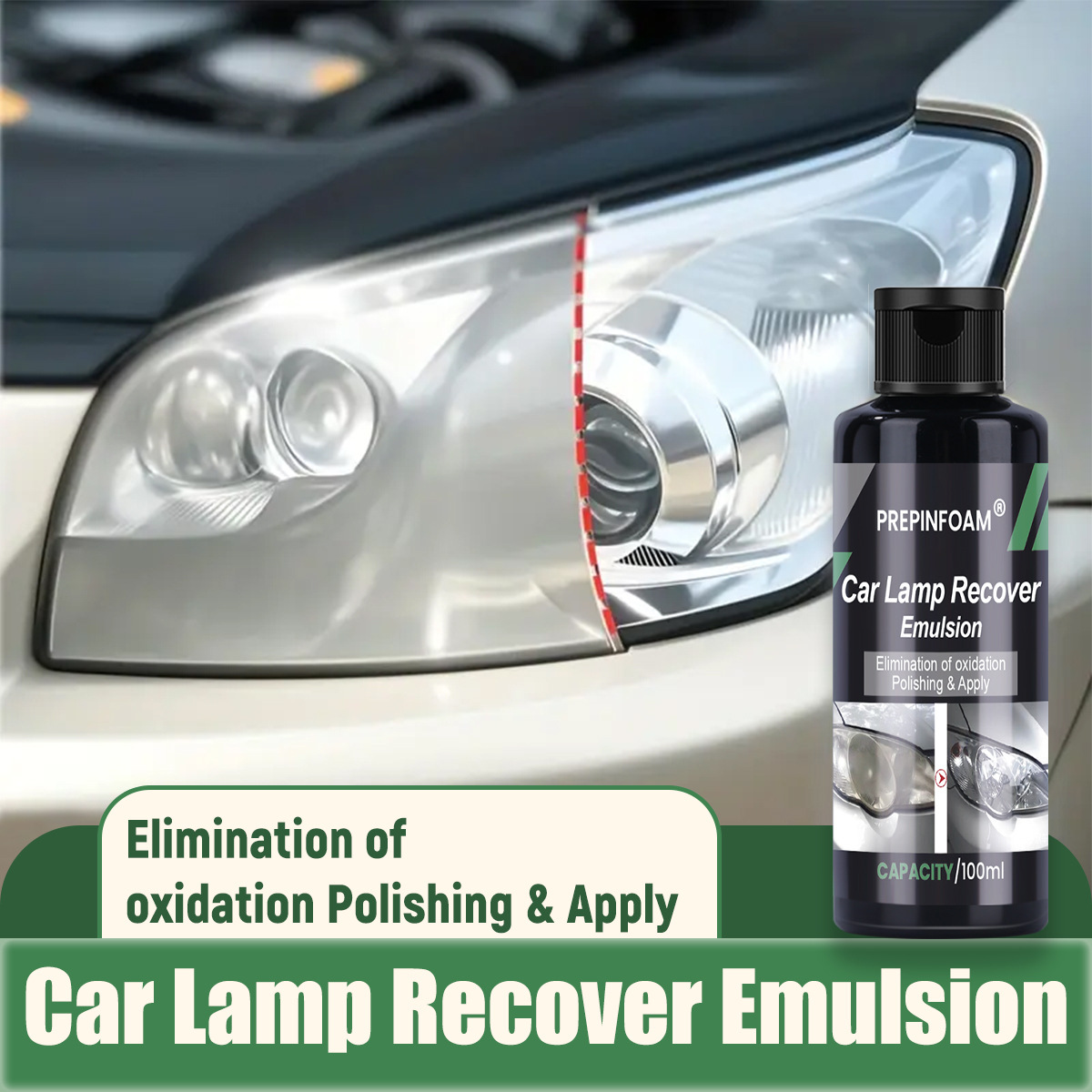 Headlight Restoration & Cleaning Paste