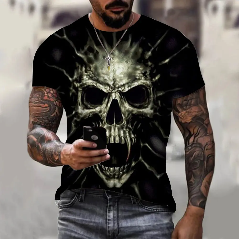 Summer New 3D Printing Fashion Boys' Short