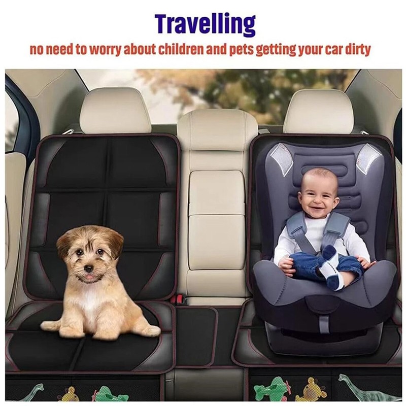 Car Seat Protectors For Child Seats Non-Slip Universal — image 6