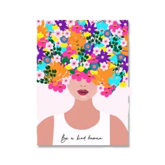 Floral Botanical Nordic Posters And Girls Wall Art Canvas Painting Home Decor - J - View 1