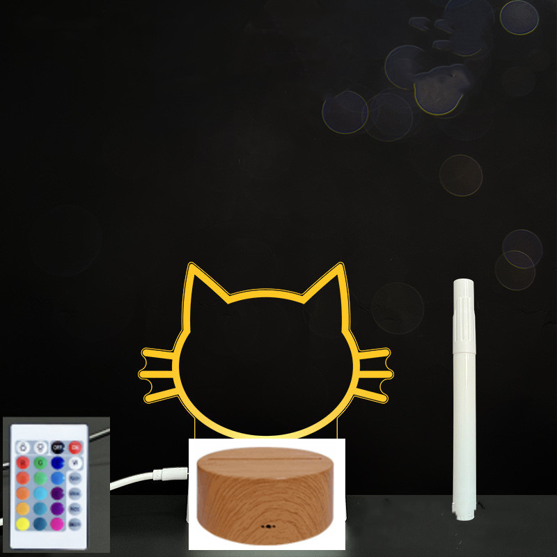 3D Acrylic Board Handwriting Message Board LED Light - Image 8