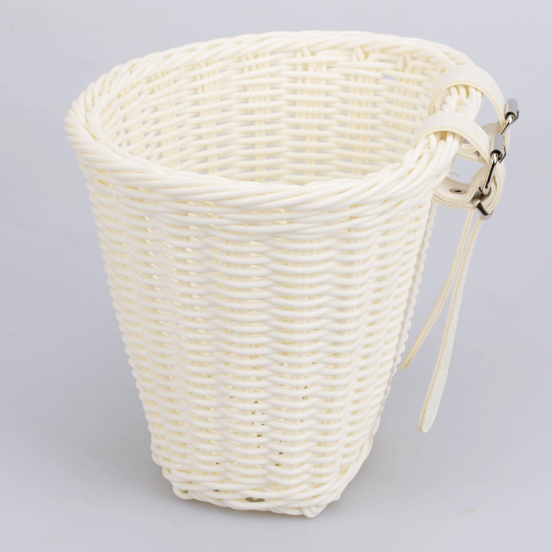 Wicker Bicycle Handlebar Imitated Rattan Basket Multicolor (21cm x 21cm x 16cm C - Picture 6 of 6