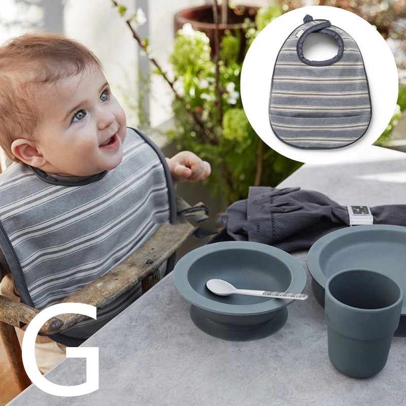 Waterproof Bib Bib Baby Food Supplement — foto 4