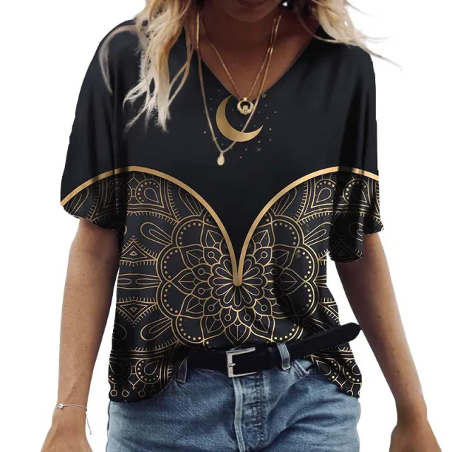 Loose Pullover T Shirt Casual Nt20256 - Shop at LoveMi