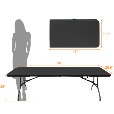 Portable Folding Table Indoor&Outdoor Maximum Weight 135KG Foldable Table For Camping thumbnail 7