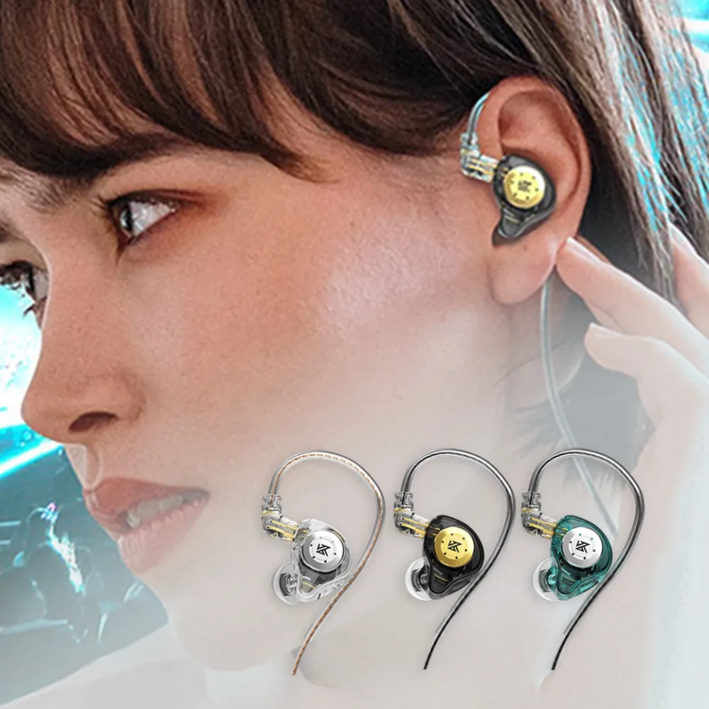 New KZ EDX Pro Earphones Bass Earbuds in Ear