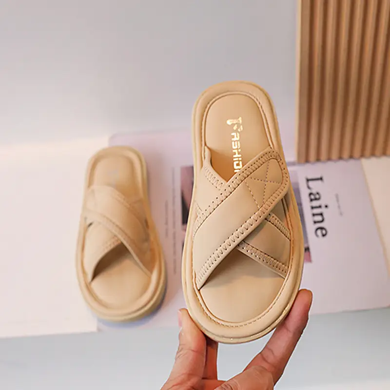 Korean Version Of Foreign Style Cool Drag Fashion Outside Wear Boys Soft Upper Shoes