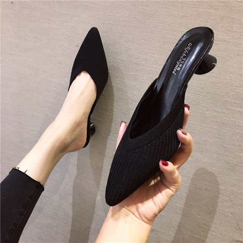 Black stiletto